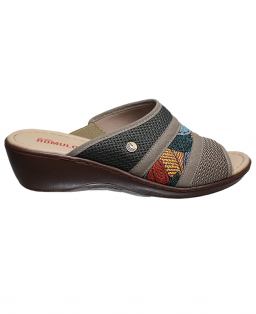 Sandalias textil para mujer