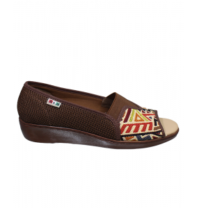 Zapato despuntado textil...