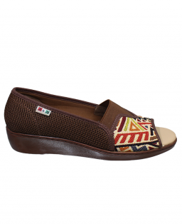 Zapato despuntado textil...